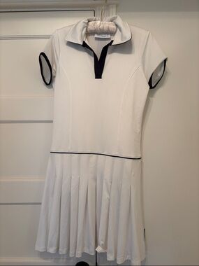 Scratch Seventy Pleated Golf Dress L White